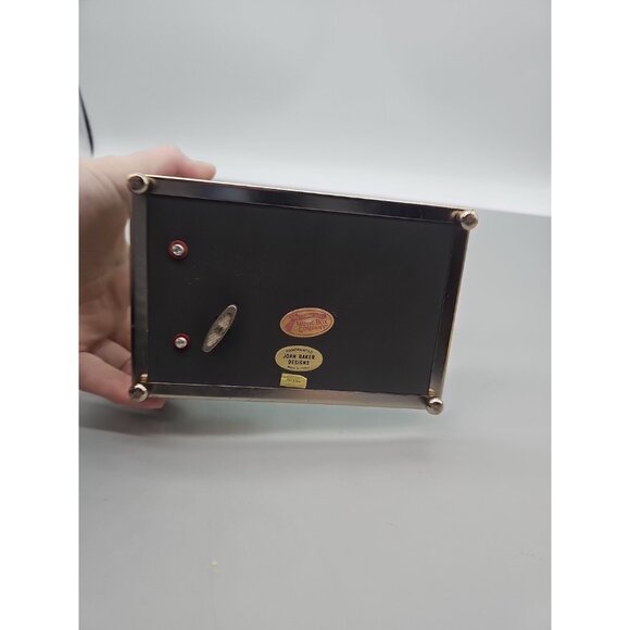 Vtg Stained Glass San Francisco Music Box Beveled Edge Glass Joan Baker Works - Picture 6 of 7